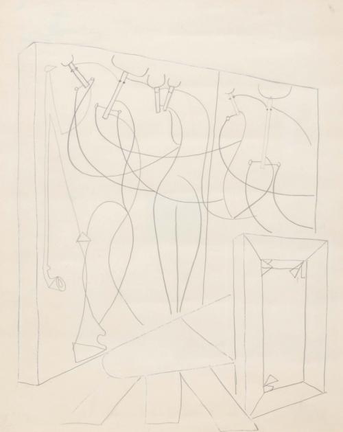 ÓSCAR DOMÍNGUEZ (1906-1957). "BULLS"