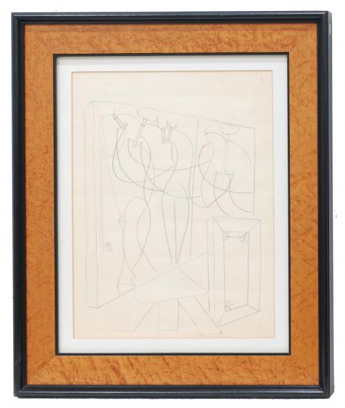ÓSCAR DOMÍNGUEZ (1906-1957). "BULLS"