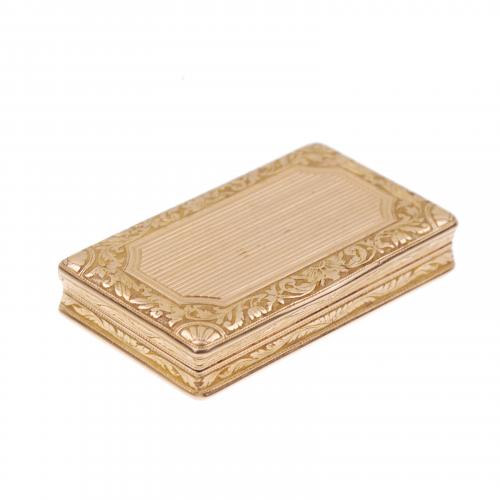 GOLD BOX, CENTURY XVIII.