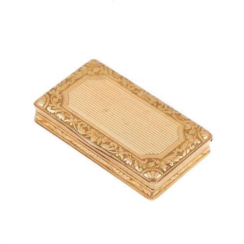 GOLD BOX, CENTURY XVIII.