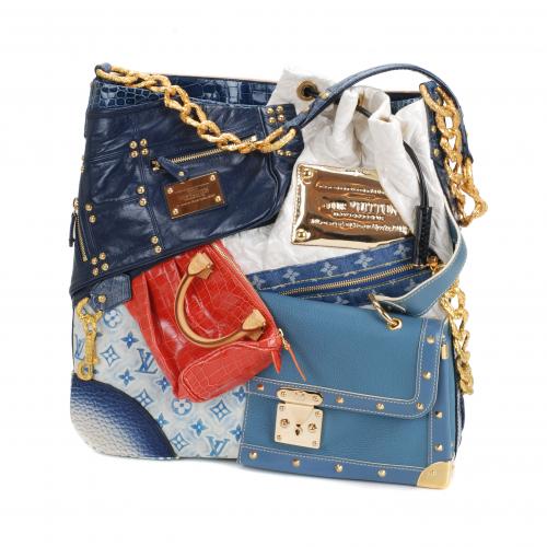 LOUIS VUITTON. "TRIBUTE PATCHWORK" HANDBAG, 2007.