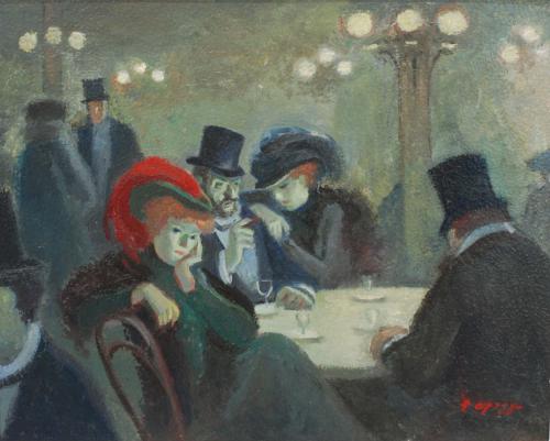 ALFRED OPISSO CARDONA (1907-1980). "MOULIN ROUGE", 1974.