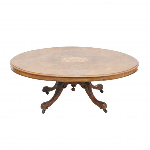 VICTORIAN CENTRE TABLE, MID C19th.