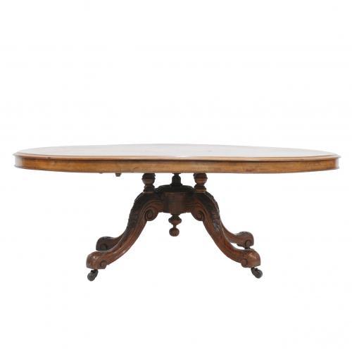 VICTORIAN CENTRE TABLE, MID C19th.