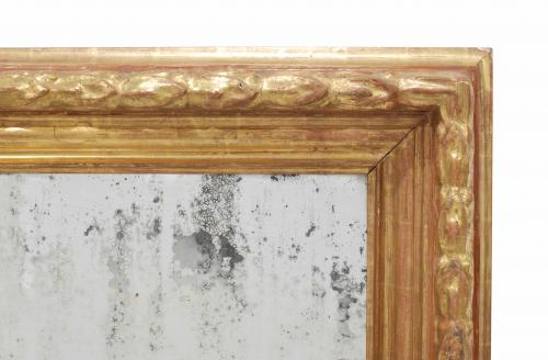 LARGE  MIRROR, EARLY C19th