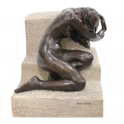 JOSEP LLIMONA (1864-1934). "DISCONSOLATE"