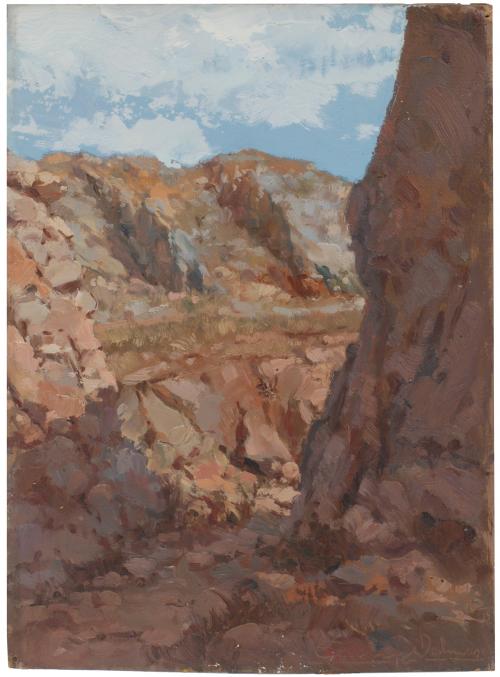 FRANCESC CAMPS DALMASES (1907-1997). "PAISAJE".