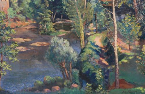 IVO PASCUAL RODES (1883-1949). "MOLÍ DE SANT ROCH", OLOT.