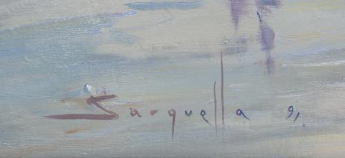 JOSEP SARQUELLA (1928-2000). "MAJORCA" 1991
