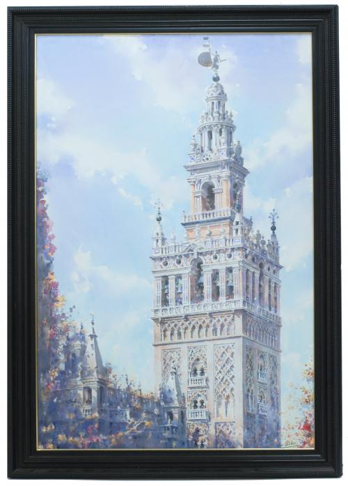 JOSÉ GONZÁLEZ (1933-2018). "LA GIRALDA".