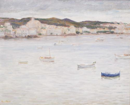 RAMÓN PICHOT SOLER (1924-1996). "CADAQUÉS".