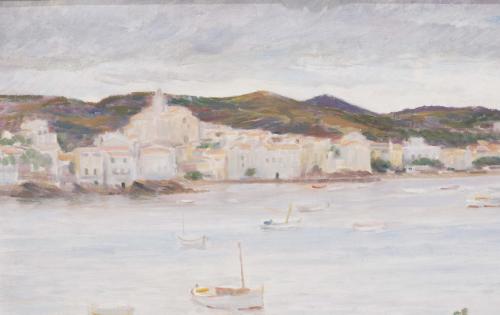 RAMÓN PICHOT SOLER (1924-1996). "CADAQUÉS".