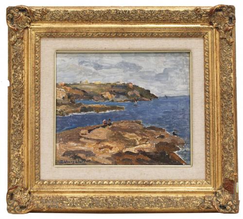 JOAN VIVES LLULL (1901-1982). "NORTH COAST OF MAHON", 1991