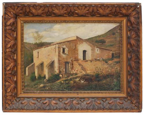 MANUEL CUYÁS AGULLO (XIX-XX). "COUNTRY HOUSE"
