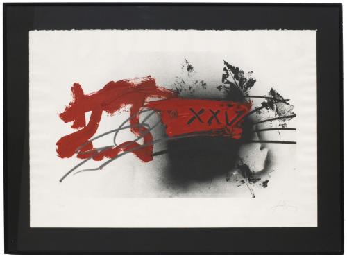 ANTONI TÀPIES (1923-2012). Sin título.