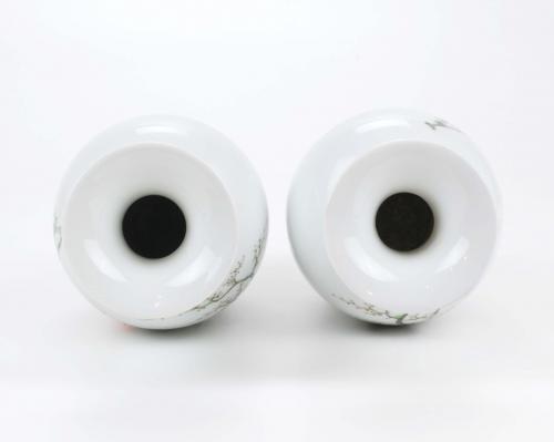 PAIR OF CHINESE VASES, EARLY C20th