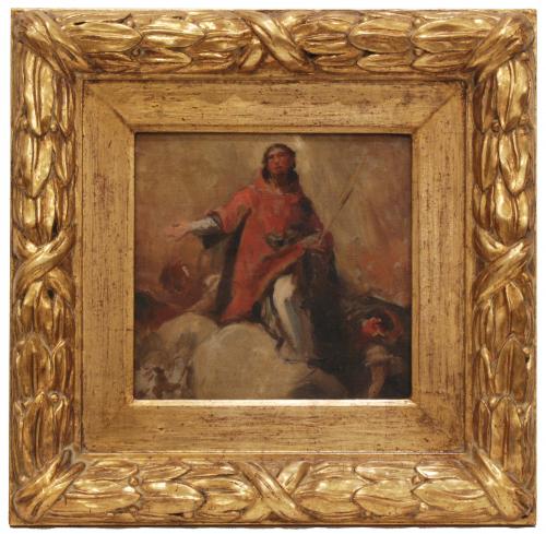 MARIANO SALVADOR MAELLA (1738-1819). "GLORIFICATION OF SAINT STEPHEN."