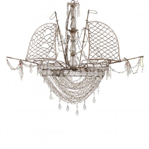 "SHIP" CEILING LIGHT C20th