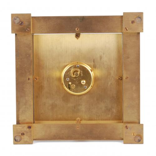 JAEGER LE COULTRE.  TABLE TOP CLOCK, CIRCA 1970