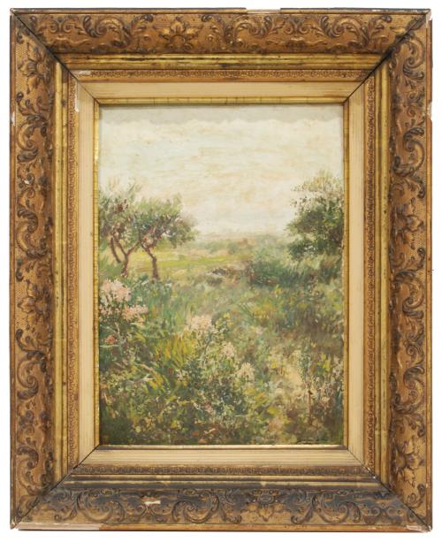 GASPAR MIRÓ LLEO (1859-1930). "LANDSCAPE"