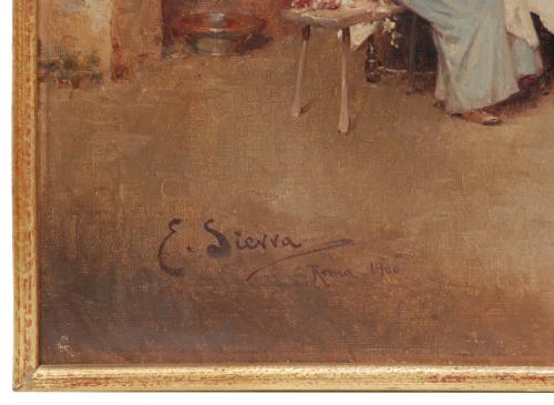 SPANISH SCHOOL, C19-20th "TAVERN INTERIOR"