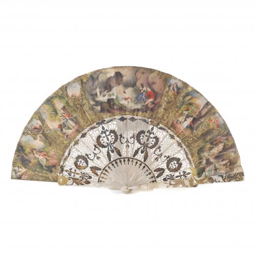 SPANISH FAN, MID C19th