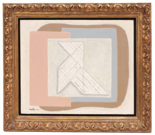 FRANCESC SALÉS (1904-1976/77). "THE LITTLE BIRD" HOMAGE TO UNAMUNO., 1968