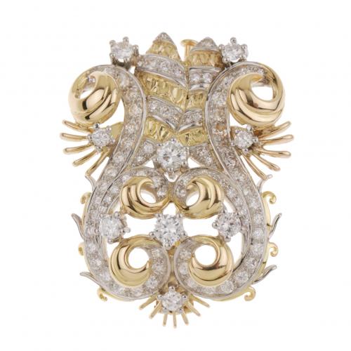 1950s BROOCH