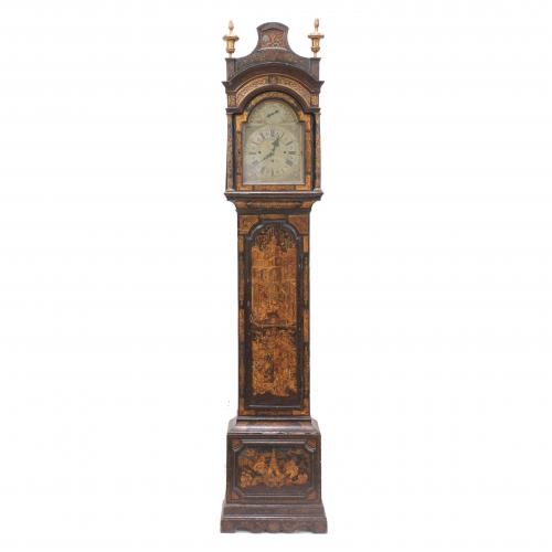 WILLIAM WEBSTER II (D. 1770) GRANDFATHER CLOCK, MID C18th.
