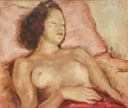 RAMON ROGENT PERES (1920-1958). "FEAMLE NUDE"