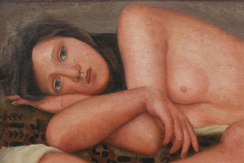 JOSÉ MARÍA DE TOGORES (1893-1970). "RECLING WOMEN", 1924