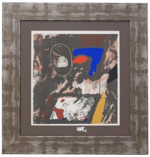 JOSEP GUINOVART (1927-2007). "HOMAGE TO LEÓN FELIPE"