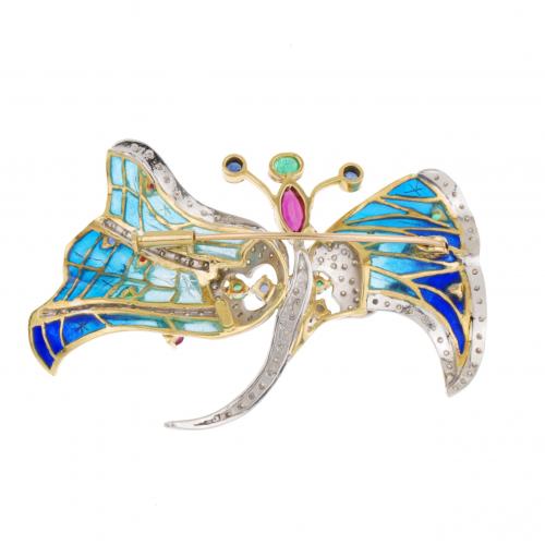 BUTTERFLY  BROOCH