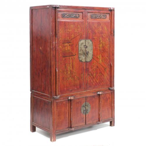 CHINESE CABINET, END C19th - EARLY C20th.