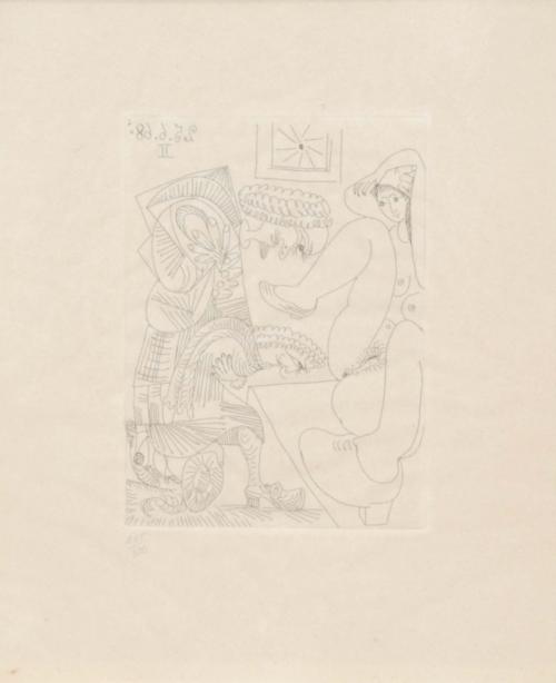 PABLO PICASSO (1881-1973). "THE MATCHMAKER"