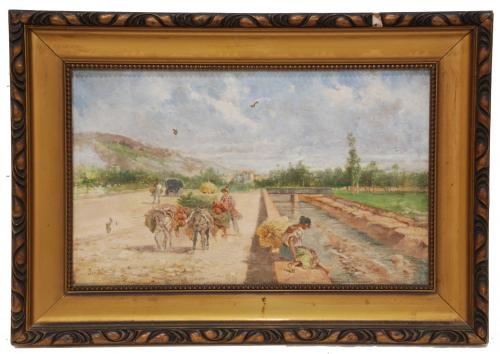SPANISH SCHOOL, C19th-C20th. "RIVER".