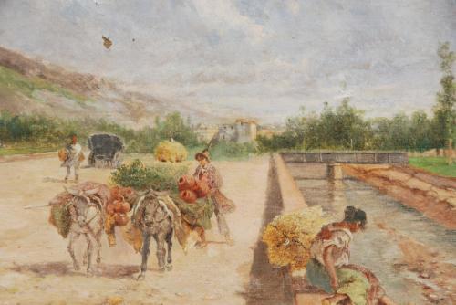SPANISH SCHOOL, C19th-C20th. "RIVER".