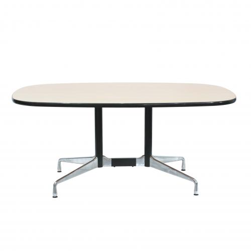 CHARLES & RAY EAMES FOR VITRA. SEGMENTED DINING TABLE, CIRCA 1970
