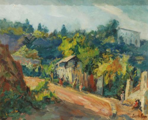 EMILI BOSCH ROGER (1894-1980). "RURAL LANDSCAPE",