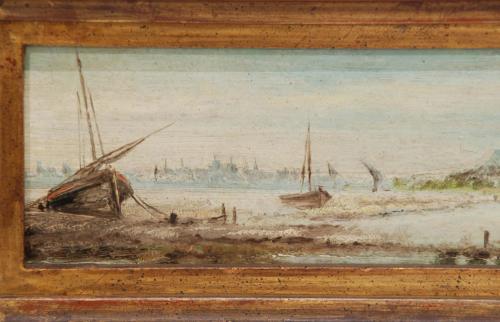 AUGUSTÍN FÉLIX FORTIN (1763-1832) "PAIR OF NAVAL SEASCAPES"