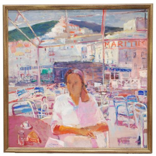 JOSEP MOSCARDÓ (1953). "THE SEASCAPE", CADAQUÉS