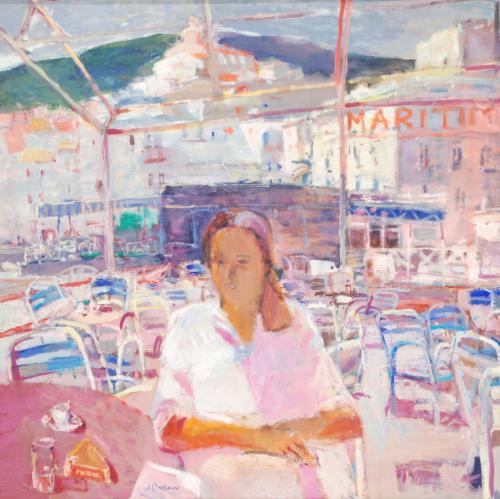 JOSEP MOSCARDÓ (1953). "THE SEASCAPE", CADAQUÉS