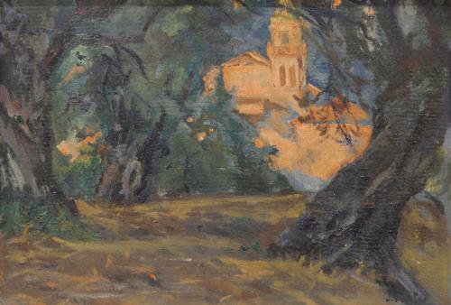 JOAN FUSTER BONNIN (1870-1945). "MAJORCA LANDSCAPES"