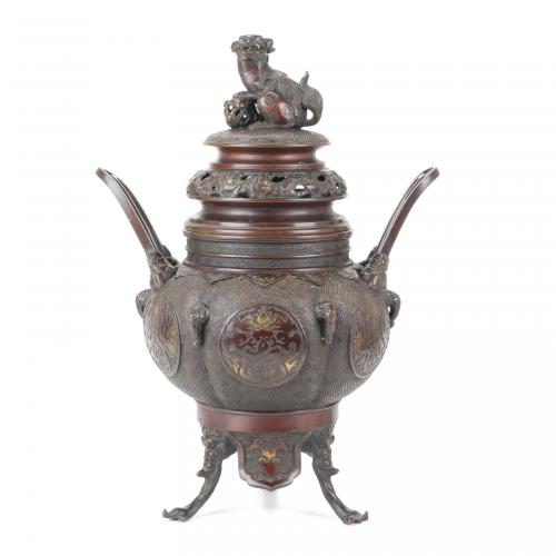 CHINESE INCENSE BURNER, C20th.
