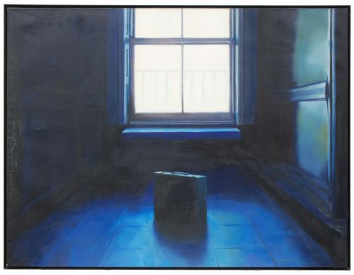 ANTONI TAULÉ (1945). "BLUE INTERIOR". 1976.