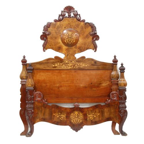 SPANISH BED, SECOND HALF C19th.