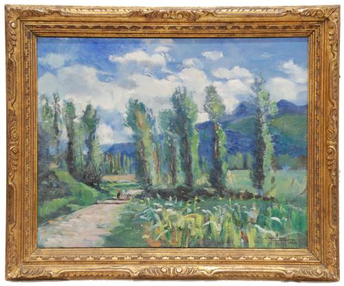 DOMINGO CARLES ROSICH (1888-1962). "LANDSCAPE"