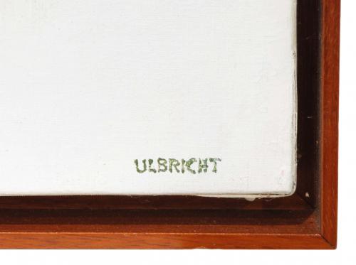 JOHN ULBRITCH (1926-2006). "CORAL".