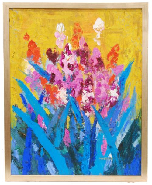 CASIMIR MARTÍNEZ TARRASSÓ (1898-1980). "YELLOW FLOWERS".