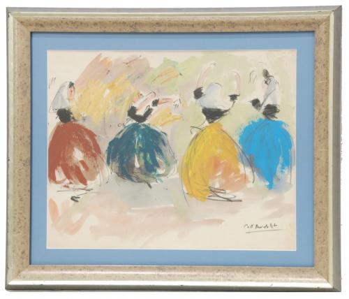 JOSEP COLL BARDOLET (1912-2007). "BALLERINAS".